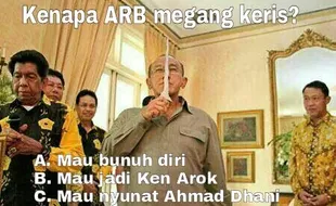 NAZAR AKUN "AHMAD DHANI" : Netizen Buat Meme Lucu di Twitter