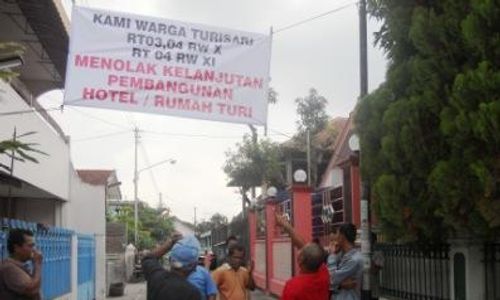 HOTEL DI SOLO : Warga Mangkubumen Solo Tolak Pengembangan Rumah Turi