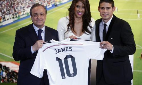 PEMAIN BARU REAL MADRID : Baru Sejak Dijual, Jersey James Rodriguez Laris Manis