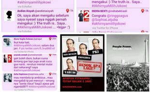 TRENDING TOPIC : Didukung Sophia Muller hingga Joe Taslim, Hashtag #AkhirnyaMilihJokowi Mendunia