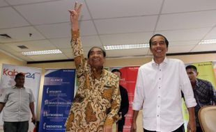 HASIL PILPRES 2014 : Jokowi Datang, Ketua KPU Pending Baca Hasil Rekapitulasi Suara 