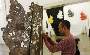 PAMERAN SENI RUPA : Retrospeksi Wayang Buddha Dipamerkan di Soedjatmoko