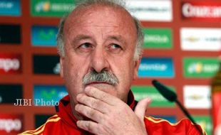 Del Bosque Tetap Tangani Spanyol Hingga 2016