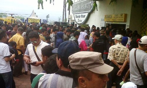 LEBARAN 2014 : H+1 Lebaran, Wisatawan Kota Batu Membeludak