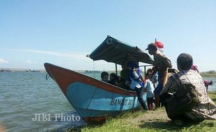  Pengunjung Laguna Pantai Glagah Meningkat 100%