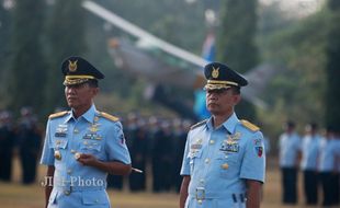 KABAR LANUD ADISUTJIPTO : 136 Personel Lanud Adi Sutjipto Naik Pangkat