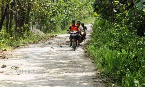 Perbaikan Jalan Gunungkidul Butuh Waktu Lima Tahun