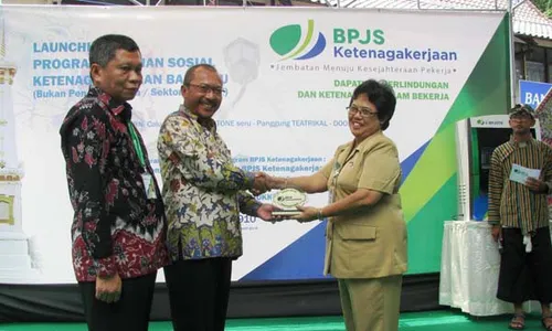 BPJS Ketenagakerjaan Luncurkan Program Untuk Sektor Informal di Malioboro