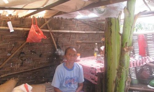 Janda Sukemi Hidup Di Bawah Pohon Pisang