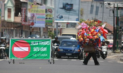 LALU LINTAS JOGJA : Sebulan Lagi Rekayasa Jalan Sagan Baru Pasti