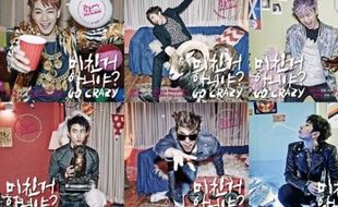 AKTIVITAS 2PM : 2PM Resmi Luncurkan Video Klip Go Crazy