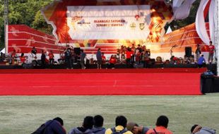 FOTO HAORNAS 2014 : Dihadiri Wapres, Persiapan Haornas di Solo Matang