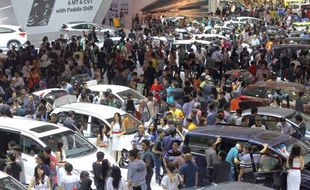 INDONESIA INTERNATIONAL MOTOR SHOW : Transaksi IIMS 2014 Capai Rp5,39 Triliun