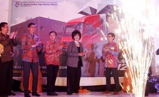 FOTO MOBIL TERBARU : Sun Motor Grup Luncurkan Truk Terbaru