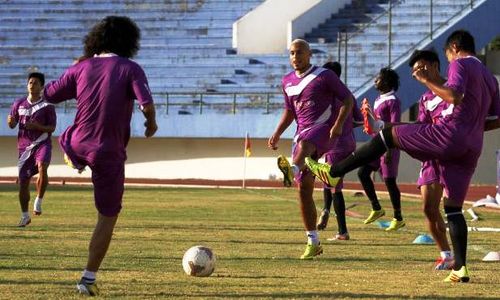 FOTO PERSIS VS PSGC : PSGC Ciamis Berlatih di Manahan