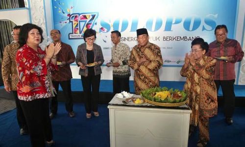 HUT SOLOPOS : Sukamdani Harapkan Solopos Tetap Yang Terbaik