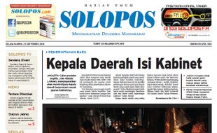 SOLOPOS HARI INI : Kepala Daerah Isi Kabinet Jokowi-JK, Rencana Penghapusan Linmas hingga Asian Games 2014