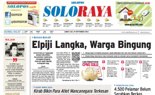 SOLOPOS HARI INI : Soloraya Hari Ini: Kelangkaan Elpiji, Perekrutan CPNS Solo hingga Puluhan Ton Ikan Waduk Kedungombo Mati