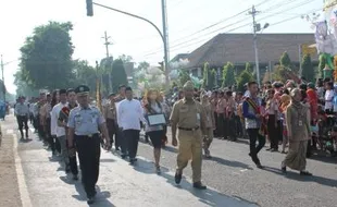 CAR FREE DAY SRAGEN : Sragen Kirab 4 Penghargaan, CFD Padat Atraksi