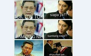 TRENDING SOSMED : Ini Kumpulan Meme Lucu “Tok Tok Tok”  Bisa Bikin Terpingkal!