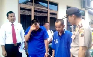 PENCURIAN BOYOLALI : Pecatan TNI AD Diringkus Polisi