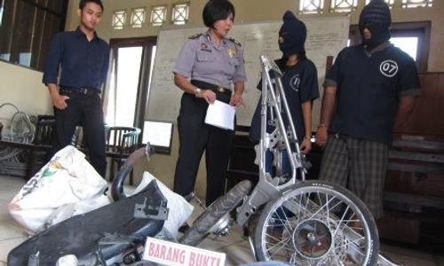 KISAH TRAGIS : Ayah-Ibu Muda asal Klaten Ini Rampas Motor demi Susu Anak