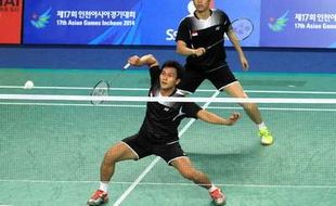 ASIAN GAMES 2014 : Ke Semifinal, Hendra/Ahsan Amankan Medali Kedua Bulutangkis