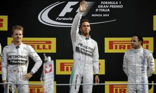 GP F1 ITALIA 2014 : Lewis Hamilton Tampil sebagai Juara, Rosberg Nomor Dua