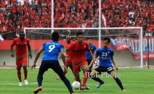 PERSIS SOLO VS PSPS PEKANBARU: Gol Telat Bayu Kejar Ketertinggalan Persis di Babak Pertama