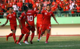 PERSIS SOLO VS PS BANGKA : Babak I, Laskar Sambernyawa Unggul 2-0