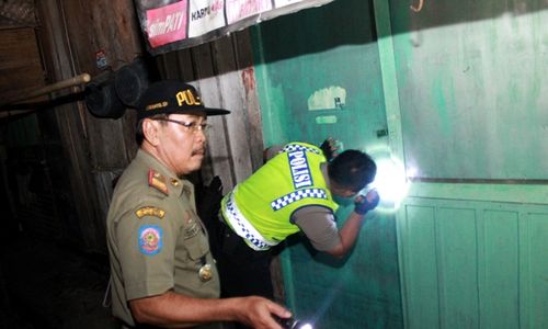 OPERASI PEKAT SRAGEN : Dirazia Petugas, Para PSK di Nglangon Pasang Gembok di Pintu