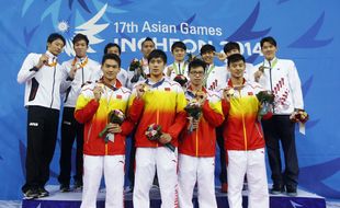 ASIAN GAMES 2014 : Renang Gagal Total, Pelatih Sebut Tiongkok dan Jepang Terlalu Kuat