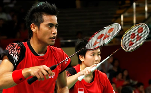 ASIAN GAMES 2014 : Set I Ganda Campuran Tontowi/Liliyana Kalah 16-21