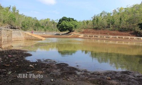 TELAGA TRITIS : Dulu Diminum, Sekarang untuk Mandi Ternak