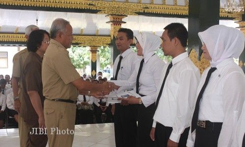 439 Tenaga Honorer K2 Terima SK Pengangkatan CPNS