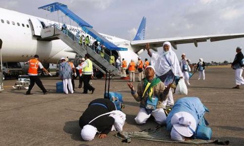 HAJI 2014 : Besok Malam, Jemaah Haji Asal Karanganyar Dijadwalkan Mendarat