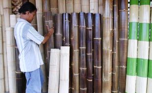 Omzet Perajin Bambu di Jogja Turun