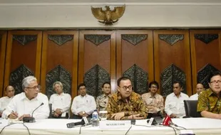 FOTO KABINET JOKOWI-JK : Begini Kerja Hari Pertama Menteri ESDM