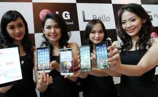 FOTO SMARTPHONE TERBARU : LG Rilis 6 Ponsel Pintar Anyar