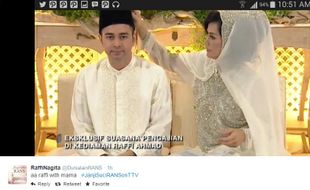 PERNIKAHAN RAFFI AHMAD : Ridwan Kamil Sebut Unduh Mantu Raffi-Nagita Bisa Batal