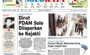 SOLOPOS HARI INI : Soloraya Hari Ini: Puting Beliung Kartasura, Dirut PDAM Solo Dilaporkan ke Kejakti hingga Anak Putus Sekolah di Solo Capai 763 Orang