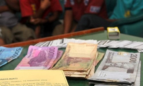 PERJUDIAN SLEMAN : Wow, Tiap Hari Pelaku Kantongi Rp2 Juta