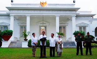 KABINET JOKOWI-JK : Sidang Kabinet Pertama, Jokowi Ajak Menteri Langsung Kerja