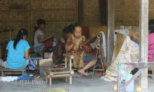 UMKM DI MAGELANG : Ingin Saingi Jogja dan Solo, Perajin Batik Borobudur Harus Tingkatkan Skill