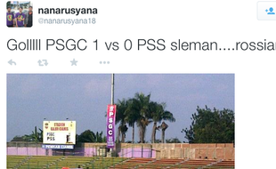 BABAK 8 BESAR DIVISI UTAMA 2014 : PSGC VS PSS : Gol Penalti Rosian, Bawa PSS Tertingal 1-0