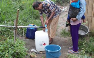 AIR BERSIH KLATEN : Kemarau, Sumber Air Bebeng Tetap Stabil