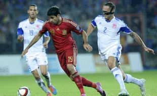 GRUP C KUALIFIKASI PIALA EROPA 2016 : Spanyol Tekuk Luksemburg 4-0, Costa Akhirnya Bikin Gol