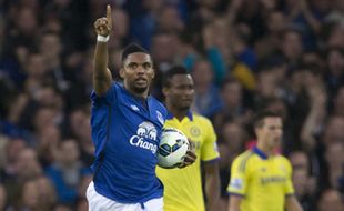 GRUP H LIGA EUROPA 2014 : Gol Eto'o Selamatkan Everton dari Kekalahan