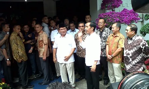 PERTEMUAN JOKOWI-PRABOWO : Prabowo Serukan Dukungan untuk Pemerintahan Jokowi