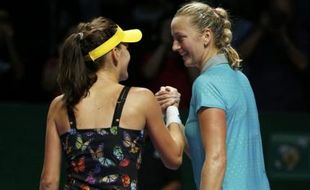 WTA FINALS SINGAPUIRA 2014 :Tampil Gemilang, Radwanska Tundukkan Kvitova Dua Set